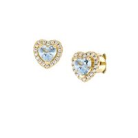 Boucles d'oreilles Amen Femme Dolce cuore in Argent Zircone ETICUGAZ